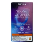 Trojan Tandem Couples Vibrating Ring, Stimulation For Both Partners. Fixed Price $15.95.