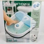 New Open Box Pollenex Complete Therapy Foot Spa Heat Massage Vibrate Bubbles. Fixed Price $25.99.
