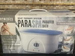 Paraffin Hand/feet Spa By Homedics W/ 20 Liners, 6 + Lbs Wax New Box.. Fixed Price $38.00.