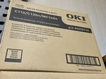 Lot Of 9 Okidata 44250716 C110/C130N/MC160N Genuine Black Toner Cartridge. Fixed Price $160.00.
