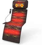 Dopict Full Body Massage Mat W/ Heat Detachable Neck 10 Motors Brwn. Fixed Price $57.00.