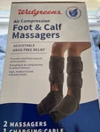 Walgreens Air Compression Foot & Calf Massagers ! New And Unopened. Fixed Price $69.99.