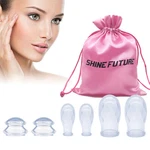 Set 6 Cups Anti Cellulite Silicone Medical Vacuum Massage Cupping Therapy. Fixed Price $17.96.