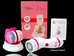 4-IN-1 Electric "facial Cleansing Brush Set" Face Body Exfoliating Massager, New. Fixed Price $16.95.