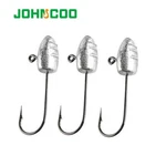Johncoo 10PCS Exposed Jig Head Fishing Hooks 2G 3G 5G Bait Soft W. Fixed Price $19.78.