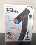 Sharper Image Power Percussion Hot & Cold Reach Massager*open Box. Fixed Price $27.99.