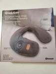 Brookstone Weighted Neck Wrap With Wireless Speaker Eucalyptus Infused Salt. Fixed Price $39.99.