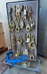 21PCS Auto Body Frame Machine Pulling Puller Chains & Clamps Set Hooks Fixture. Fixed Price $639.99.