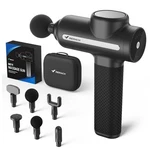 Massage Gun 12MM Percussion Deep Tissue 6 Heads 5 Speeds Black Merach Pro-grade. Fixed Price $74.99.