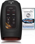 Serenelife Electric Hand Massager With Heat Compression- Black (open Box). Fixed Price $26.36.