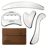 4-IN-1 Stainless Steel Gua Sha Iastm Massage Scraper Tool Set Deep Tissue. Fixed Price $41.42.