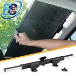 Retractable Car Windshield Sun Visor Shade Front Window Folding Uv Block Cover. Fixed Price $21.99.