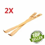 2PK 18" Bamboo Wooden Itch Therapeutic Back Scratcher Massage Rollers Us Seller. Fixed Price $19.99.