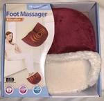 New With Box Health Touch Foot Massager Vibration & Comfort Fabric- Red. Fixed Price $14.99.