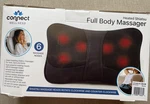 Connect Wellness Shiatsu Massager Full Body Heated Back Neck. Fixed Price $15.00.