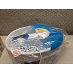 Sunbeam Health Home Toe-touch Foot Spa Bubbles Smart Heat Blue White SBH1724. Fixed Price $33.25.