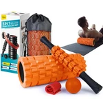 5 1 Foam Roller Set For Deep Tissue Muscle Massage, Trigger Point Fitness .... Fixed Price $62.05.