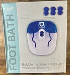 Brand New Equate Toe Touch Control Bubble Massage Foot Bath Fast Safe Shipping. Fixed Price $24.99.