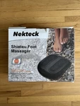 Nekteck Shiatsu Heated Foot Massage Machine Black NK-FM-100-BLK Corded Electric. Fixed Price $10.00.