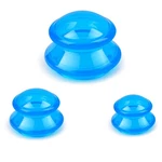 Excitsayno Silicone Cupping Therapy Sets, Kit For Transparent Blue. Fixed Price $15.86.