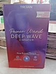 Trojan Vibrations Power Wand Deep Wave Massager, 3 Speeds, Batteries Included. Fixed Price $19.99.