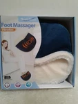 New In Box Health Touch Foot Massager With Vibration & Comfort Fabric- Blue. Fixed Price $12.99.