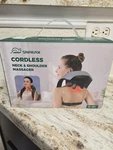 Snailax Cordless Neck & Shoulder Massager SL-681 Shiatsu Heat Portable. Fixed Price $30.00.