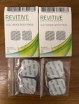 Revitive Circulation Booster Electrode Replacement Body Pads X 8 New. Fixed Price $34.99.
