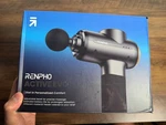 Renpho Massage Gun, Deep Tissue Back With 8-12MM Adjustable Amplitude. Fixed Price $75.00.