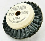 Jewelers Polishing Wheel Brush Wood Hub Chungking Bristle 3 Row Cocker Weber 7C. Fixed Price $8.15.
