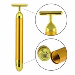 Bar 24K Golden Pulse Facial Anti Aging Lifting Skin Care Face Massager Beauty Us. Fixed Price $10.99.