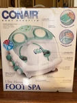 Brand New Conair Foot Spa Bath Massager With Heat Bubbles. Fixed Price $24.98.