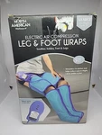 North American Wellness-electric Air Compression Leg & Foot Wraps New. Fixed Price $34.99.