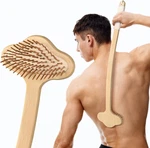 Oversized Back Scratcher, Extended Bamboo 22.04" Long Curved Handle;. Fixed Price $39.84.