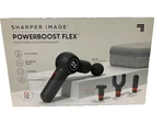 Sharper Image Powerboost Flex Handheld Massager, Deep Tissue Muscle Relief. Fixed Price $49.99.