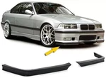 For Bmw E36 M3 Euro Chin Sport 2 Side Splitter Front Bumper Lip M-tech 1991-1998. Fixed Price $70.23.