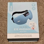 Bliss Eye Massager W/ Heat White Color Spa To Go 22 Magnets For Relaxation. Fixed Price $10.53.