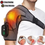 Electric Heated Shoulder Massager With Vibration Brace Joint Pain Relief. Fixed Price $32.60.