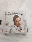 Sharper Image Tens Neck Massager - Pulse Technology With Heat & Remote Wireless. Fixed Price $37.66.