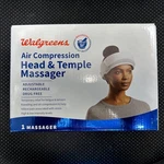 Walgreens Air Compression Head & Temple Massager - Usb Rechargeable Used Once. Fixed Price $14.99.