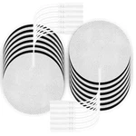 Lyinie Tens Unit Pads 3" Round Electrodes - Compatible With Most Machine.... Fixed Price $28.12.