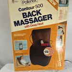 Vintage Pollenex Contour Deep Heat Back Massager Vibrating Pad Cushion B500. Fixed Price $39.99.