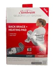 Sunbeam Back Brace Select Relief System Therapy Bundle 10.5X7.5. Fixed Price $27.99.