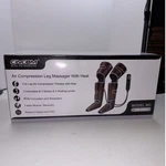 Cincom Air Compression Leg Massager Os Black Heat Therapy CM-080A Full Wrap. Fixed Price $75.00.