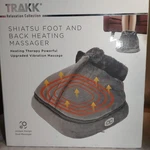 Trakk Shiatsu Foot And Back Heating Massager - Open Box. Fixed Price $15.00.