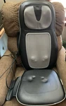 Homedics Shiatsu Rolling Heated Back Massage Cushion W/ Remote Control. Fixed Price $50.00.