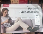 New Comfytemp Portable Cordless Rechargeable Foot Massager Model K1007 Single. Fixed Price $55.10.
