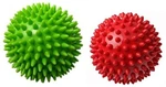 2 Pack Spiky Massage Balls Hard Soft Reflexology Therapy Stress Relief Set. Fixed Price $13.02.