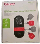 Beurer EM59 3-IN-1 Tens/ems + Heat Therapy Pain Relief New Box. Fixed Price $90.31.
