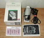 Vintage Oster Stim-u-lax Massager For The Professional Model 14-11E With Box. Fixed Price $24.00.